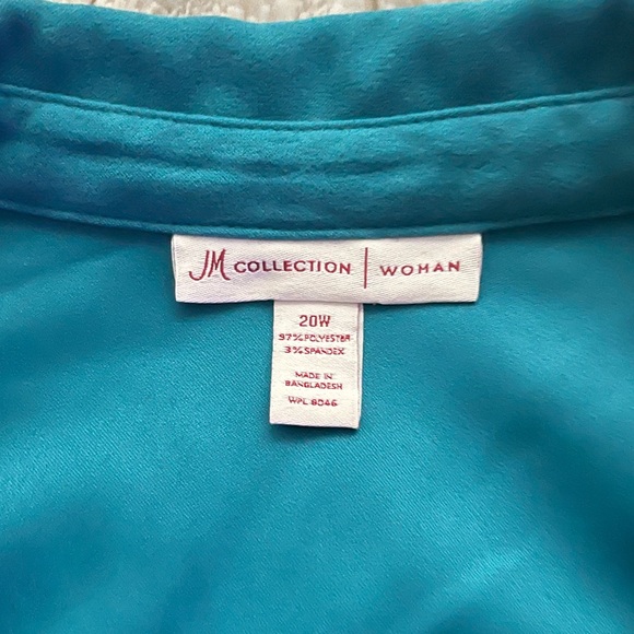 JM Collection BUTTON DOWN SHIRT. - Picture 4 of 9